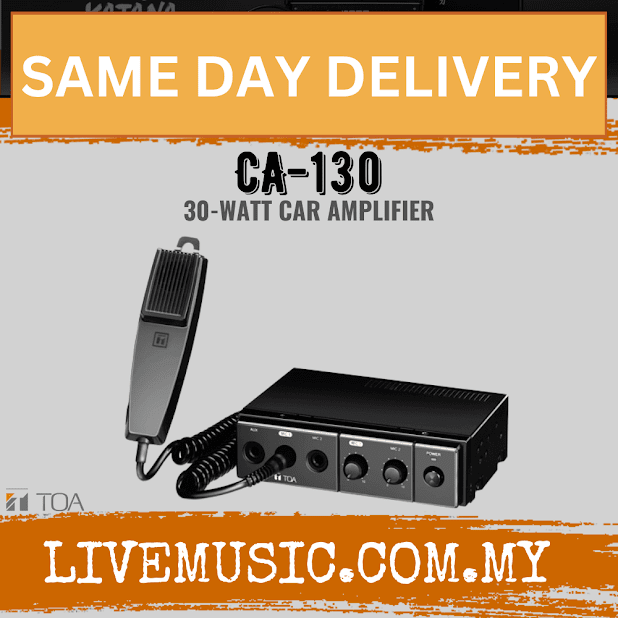 TOA CA-130 30-Watt Car Amplifier ( CA130 / CA 130 )