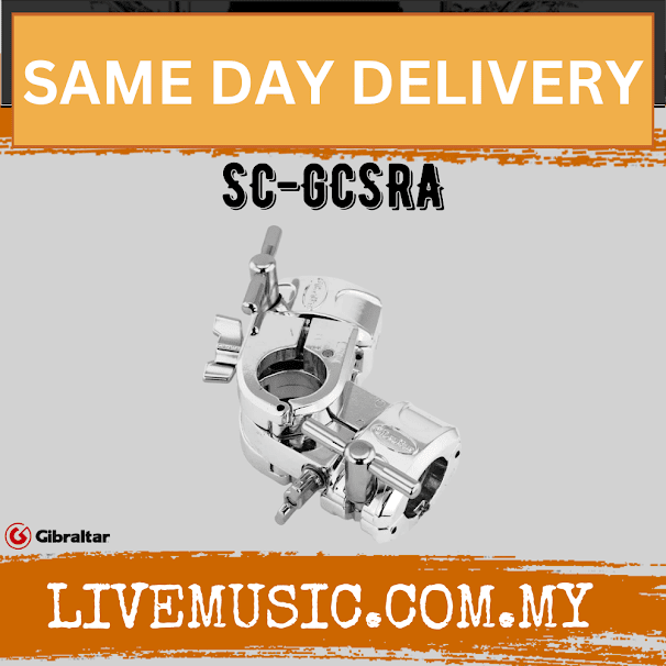 Gibraltar SC-GCSRA Chrome Series Stackable Right Angle Clamp Cymbal (SC GCSRA/ SCGCSRA)