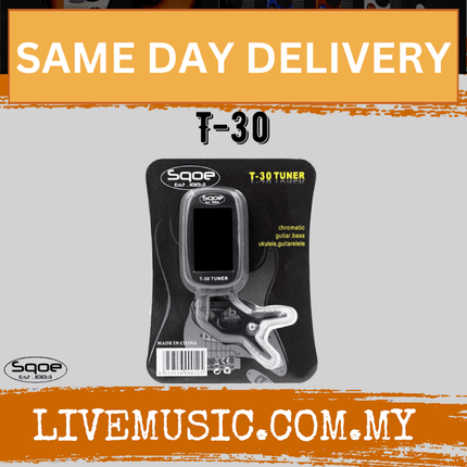 SQOE T-30 Guitar Tuner ( T30 / T 30 )