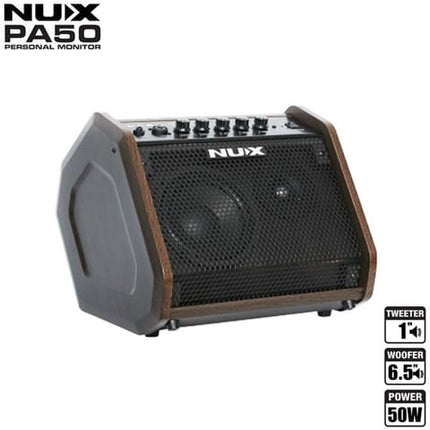 NUX PA-50 50-watts Personal and Drum Monitor (PA50)