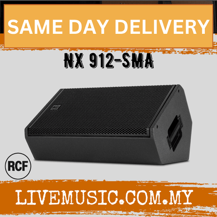 RCF NX 912-SMA 12" 2100W Active Stage Monitor (NX912SMA / NX 912 SMA)