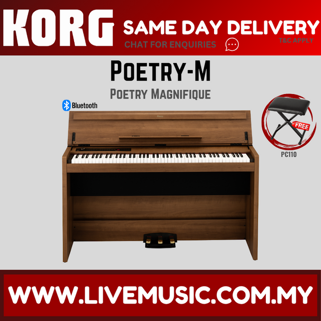 Korg Poetry-M Magnifique 88-key Digital Piano ( PoetryM Poetry M )