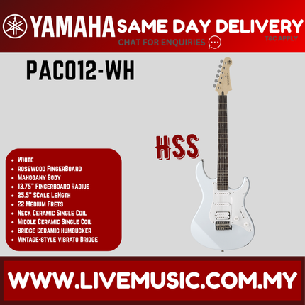 Yamaha PAC012 Pacifica Electric Guitar w/Accessories - ( PAC 012 / PAC-012 )