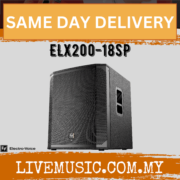 EV Electro-Voice ELX200-18SP 1200W 18" Powered Subwoofer ( ELX200 18SP / ELX20018SP )