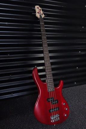 Cort Action PJ Electric Bass Guitar Jatoba Fretboard with Bag - Open Pore Black Cherry (ActionPJ/Action-PJ)