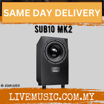 ADAM Audio Sub10 Mk2 10 inch Powered Studio Subwoofer ( Sub-10 / Mk2 / Sub 10 )