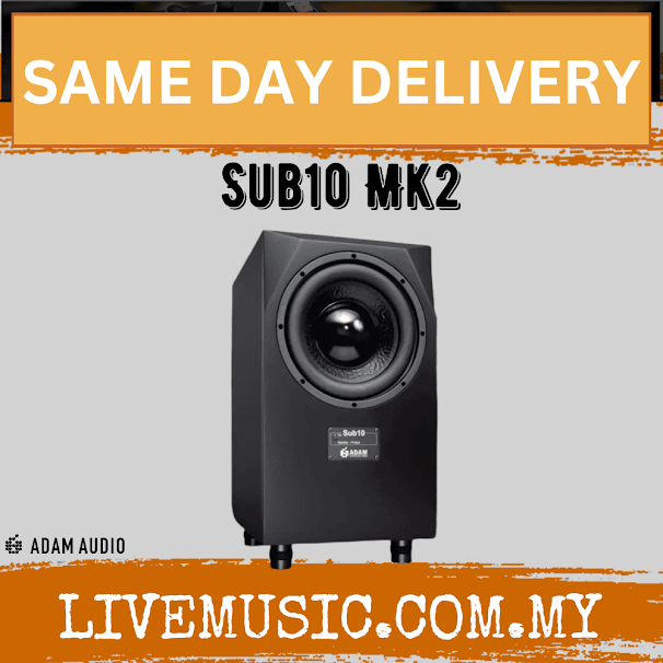 ADAM Audio Sub10 Mk2 10 inch Powered Studio Subwoofer ( Sub-10 / Mk2 / Sub 10 )