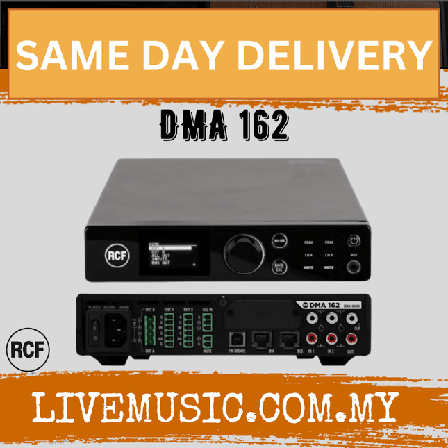 RCF DMA 162 - 2-Channel Matrix Amplifier ( DMA162 / DMA-162 )