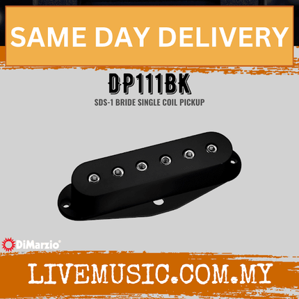 DiMarzio DP111 SDS-1 Guitar Pickup - Black (DP111 BK/DP111-BK)