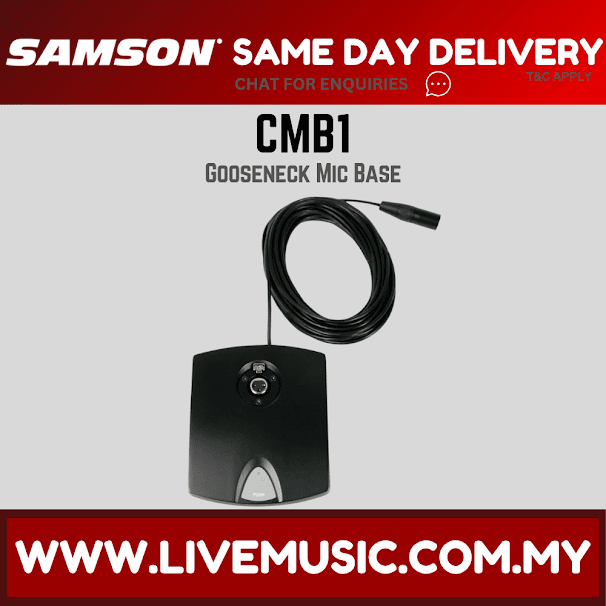 Samson CMB1 Gooseneck Microphone Base (CM B1/CM-B1)