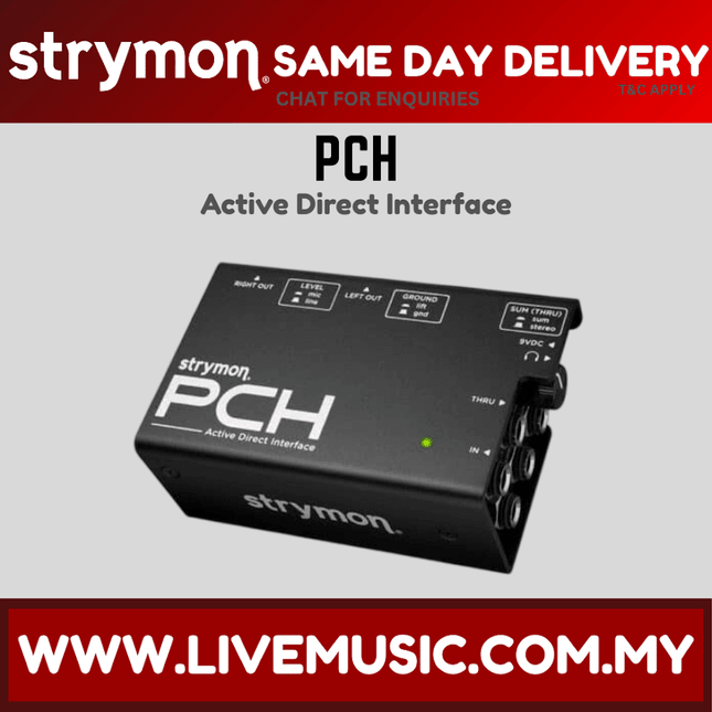 Strymon PCH Active DI w/Headphone Amp