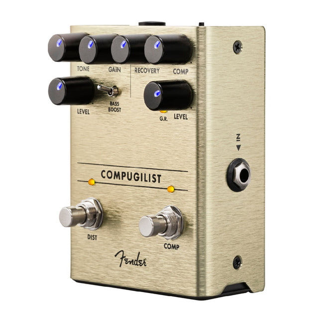 Fender Compugilist Compressor/Distortion Guitar Effects Pedal