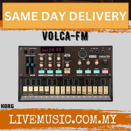 Korg Volca-FM Synthesizer Module With Sequencer Midi Controller (VolcaFM/Volca FM)