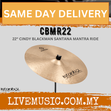 Istanbul Agop CBMR22 22" Mantra Ride Cymbal ( CBMR-22 / CBMR 22 )