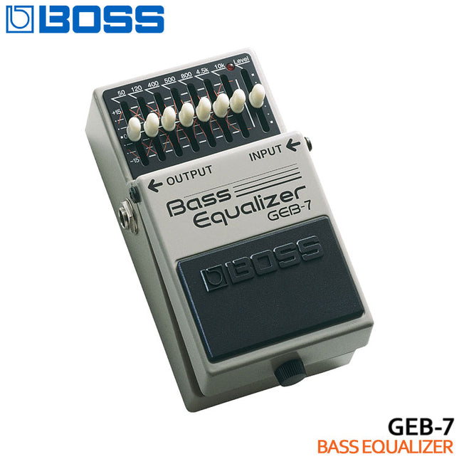 Boss GEB-7 7-band Bass Equalizer Guitar Effect Pedal (GEB7)
