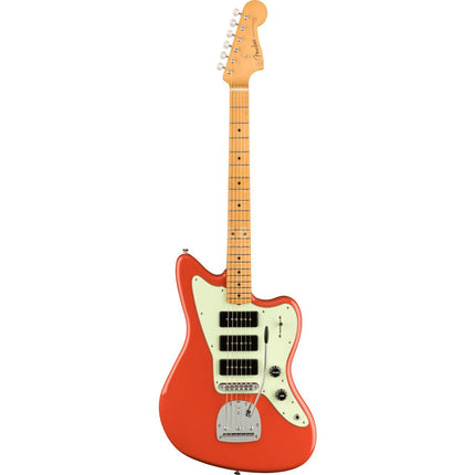 Fender Noventa Jazzmaster Electric Guitar, Maple Fretboard - Fiesta Red