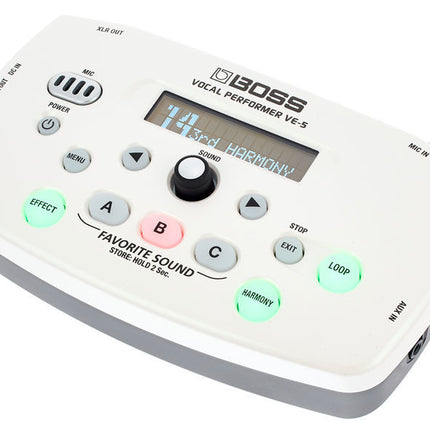 Boss VE-5 Vocal Effects Processor - White (VE5)