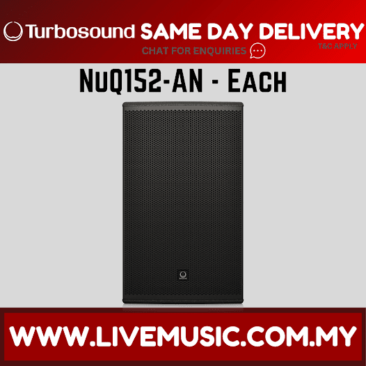 Turbosound Milan M10 600-Watt 10" Powered Speaker w/Wireless Mic, Speaker Stand And Cable - Each / Pair ( M-10 / M 10 )