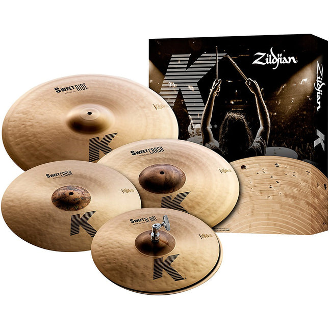 Zildjian K Sweet Cymbals Pack Series - 14H/16C/18C/21R (KS4681)