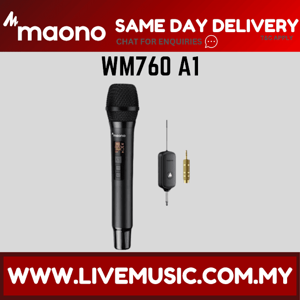 MAONO WM760 A1 Wireless Dynamic Mic (One to One)