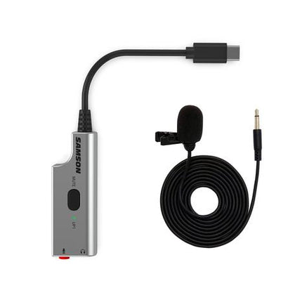 Samson LMU1 - Broadcast Lavalier Microphone with USB adapter (LMU 1/LMU-1)