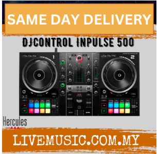 Hercules DJControl Inpulse 500 All-In-One DJ controller with Beatmatch Guide ( INPULSE500 )