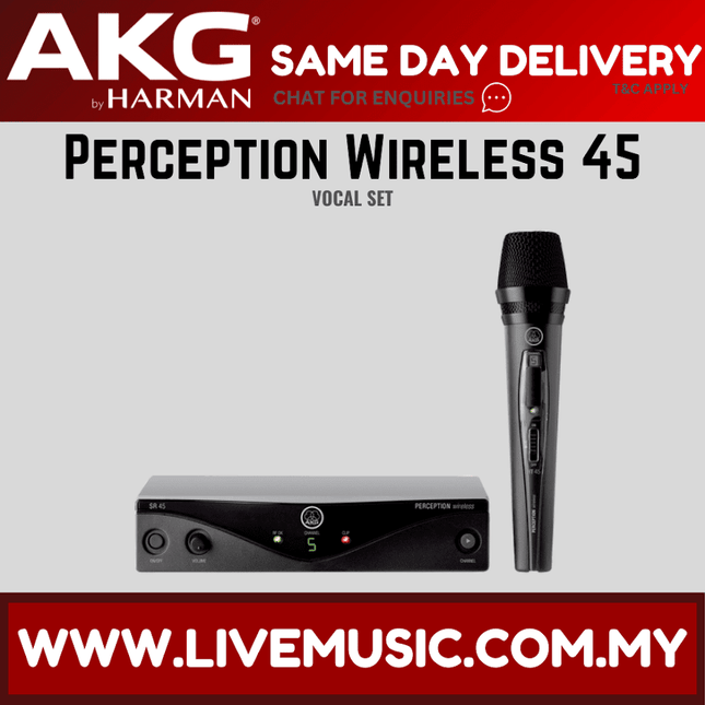 AKG Perception Wireless 45 Vocal Set / Presenter Set / Instrument Set