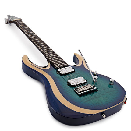 Cort X Series X700 Duality Electric Guitar Ebony Fretboard with Bag - Light Blue Burst (X-700 X 700)