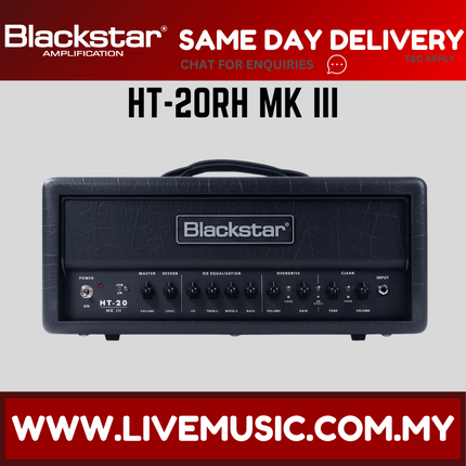 Blackstar HT-20RH MKIII 20-watt Amplifier Head (HT 20RH/HT-20RH MKIII)