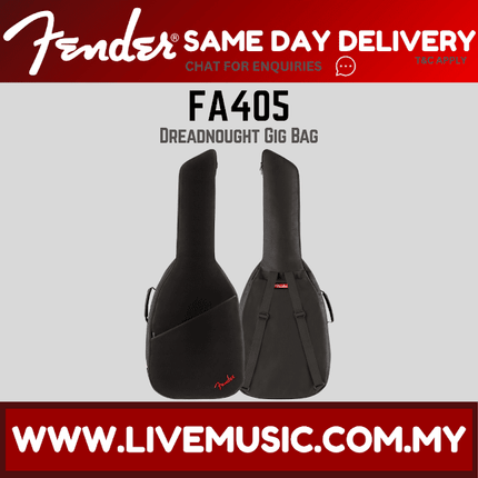 Fender FA405 Dreadnought Acoustic Guitar Gig Bag ( FA405 )
