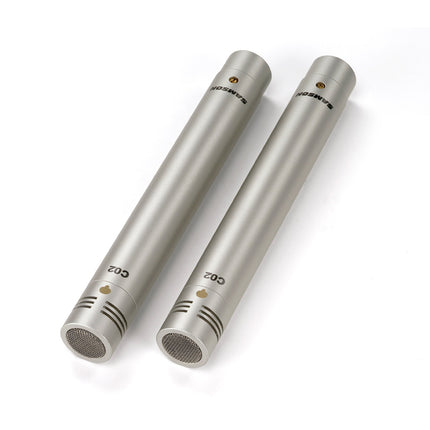 Samson C02 - Stereo Small-diaphragm Pencil Cardioid Condenser Microphones, Pair (CO2)
