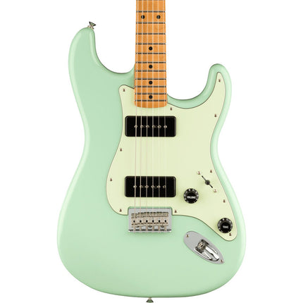 Fender Noventa Stratocaster Electric Guitar, Maple Fretboard - Surf Green