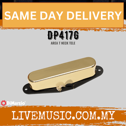 DiMarzio DP417G Area T Neck Tele Pickup - Chrome (DP-417G/DP 417G)