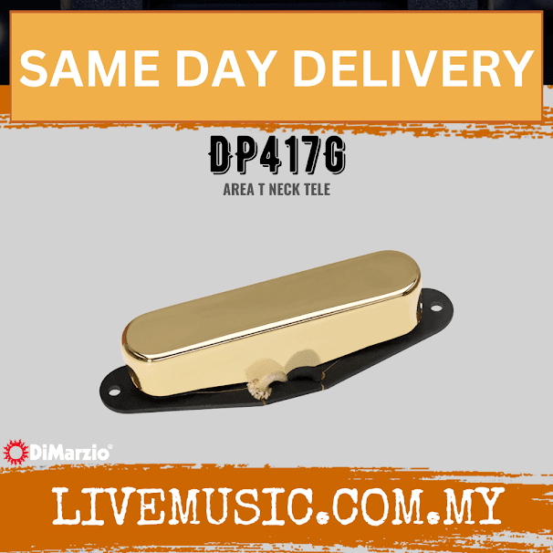 DiMarzio DP417G Area T Neck Tele Pickup - Chrome (DP-417G/DP 417G)