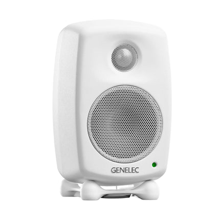 Genelec 8010A 3" 2-Way 50W Active Studio Monitor - Pair - White ( 8010-A 8010 A )