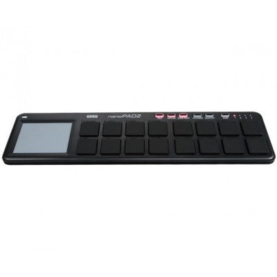 Korg nanoPAD2 Midi USB Controller, Black (Nano Pad 2/NanoPad 2/NanoPAD-2)
