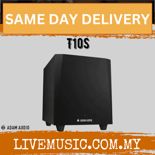 ADAM Audio T10S Black Active Subwoofer For ( T5V T7V or T8V )
