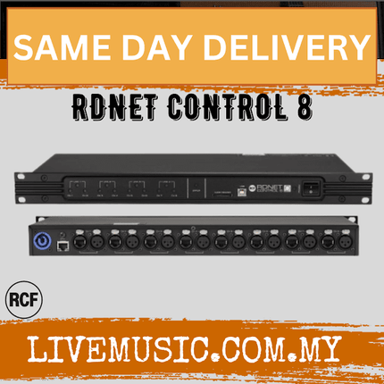 RCF RDNET-CONTROL-8 8 Output Master Unit ( RDNET CONTROL 8 / RDNETCONTROL8 )