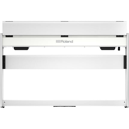 Roland F-701 *NEW MODEL* 88-key Digital Home Piano with RH5 Headphone - White (F701/F 701/RH-5) Replace For F-140R/F140R