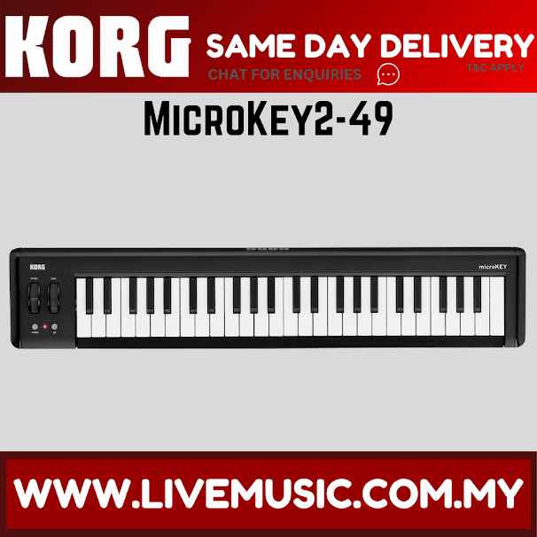 Korg microKEY2-49 - Midi Keyboard (MicroKey2-49/ Microkey2 49/ Microkey 2 49)