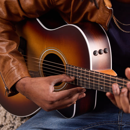 Taylor 214CE-SB Deluxe Grand Auditorium Acoustic Guitar w/Case, Tobacco Sunburst  ( 214CE SB / 214CESB )