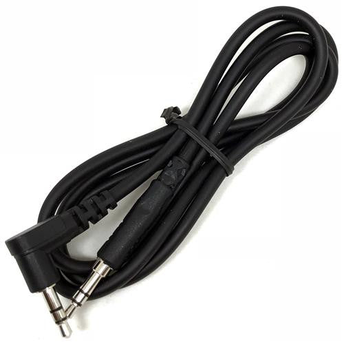 Hosa CMM-105R 3.5mm TRS to - 3.5mm TRS RA Cable, 5ft (CMM105R/CMM 105R)