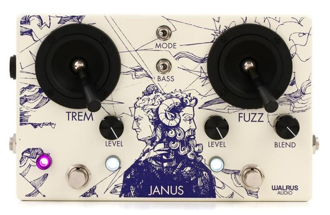 Walrus Audio Janus Fuzz & Tremolo w/ Joystick Control Guitar Effects Pedal