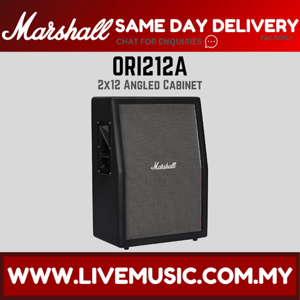 Marshall ORI212A Origin Series - Origin 160 Watt, 2x12" Vertical Extension Cabinet