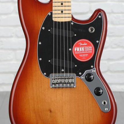 Fender Player Mustang Electric Guitar, Maple Fretboard - Sienna Sunburst
