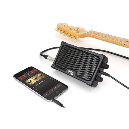 IK Multimedia iRig Nano Amp - Pocket Guitar Amplifier with Built-In iOS Interface