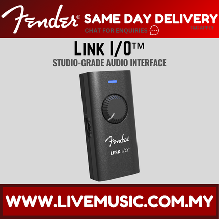 Fender Link I/O Portable USB-C Audio Interface