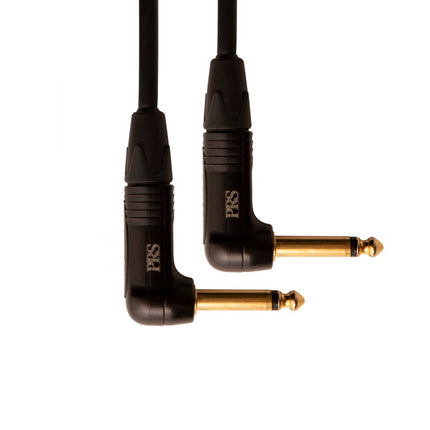 PRS Signature Patch Cable, 6inch, Angle/Angle - Pack of 2