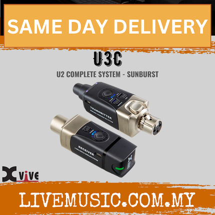 Xvive U3C Condenser Microphone System With Phantom Power For Condenser Mic ( U3 C )