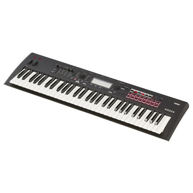 Korg KROSS2-61 - Synthesizer Workstation with FREE Adapter (KROSS 2/KROSS2)